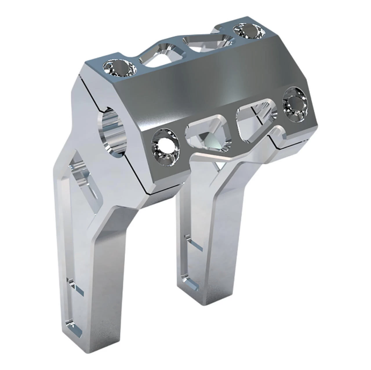 LA Choppers - Raw Pullback Risers (Choose Riser Height & Clamp Size) 4 LA Choppers - Raw Pullback Risers (Choose Riser Height & Clamp Size) - Image 4