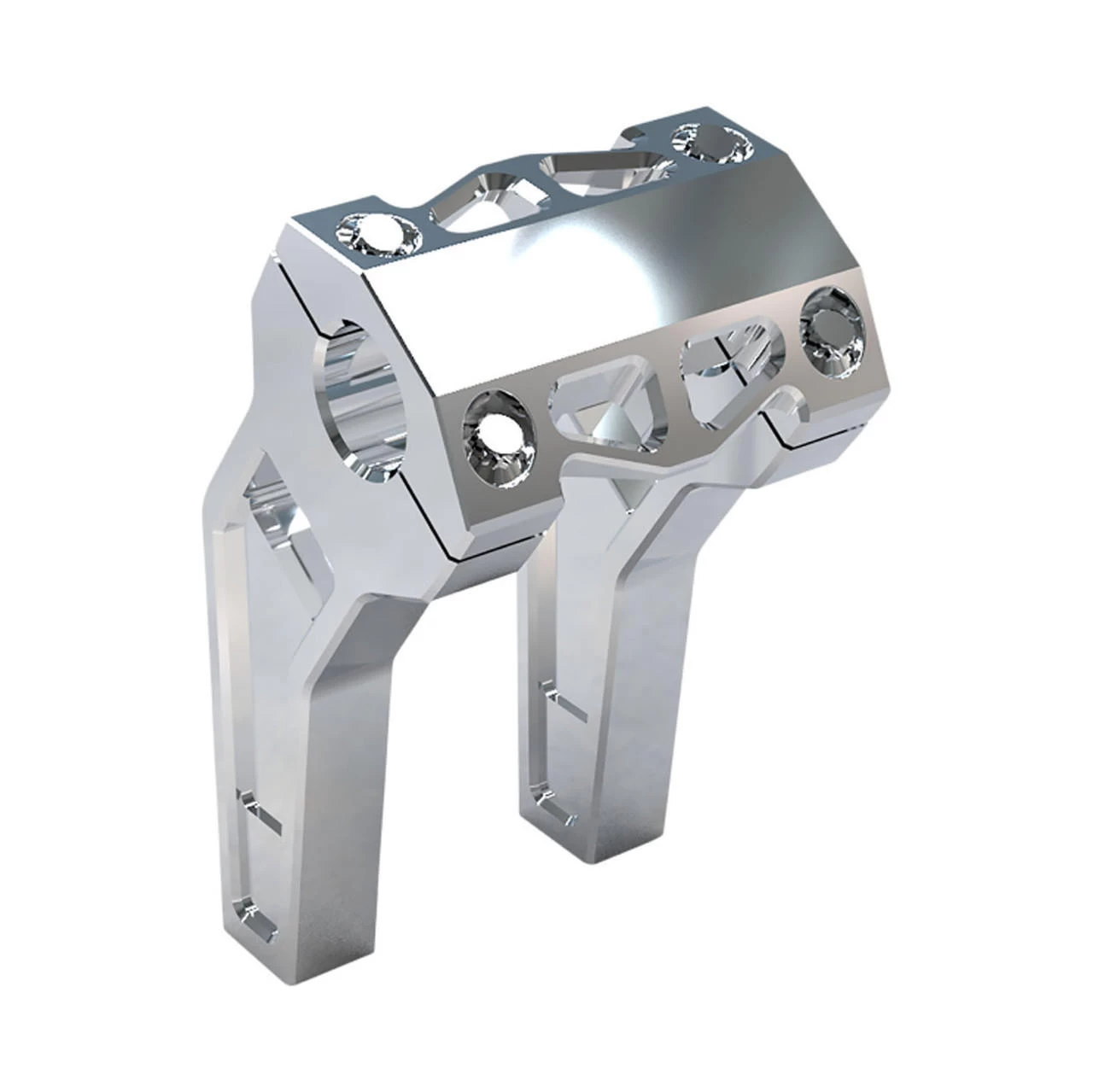 LA Choppers - Raw Pullback Risers (Choose Riser Height & Clamp Size) 1 LA Choppers - Raw Pullback Risers (Choose Riser Height & Clamp Size)