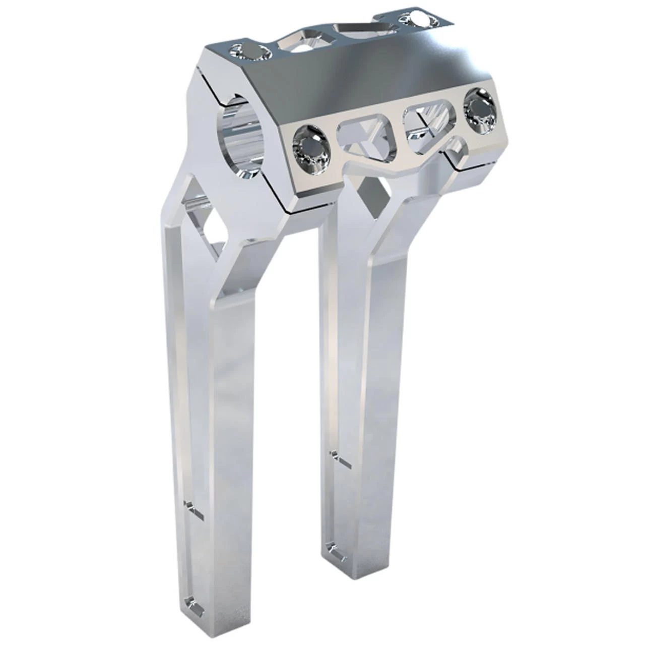 LA Choppers - Raw Pullback Risers (Choose Riser Height & Clamp Size) 3 LA Choppers - Raw Pullback Risers (Choose Riser Height & Clamp Size) - Image 3