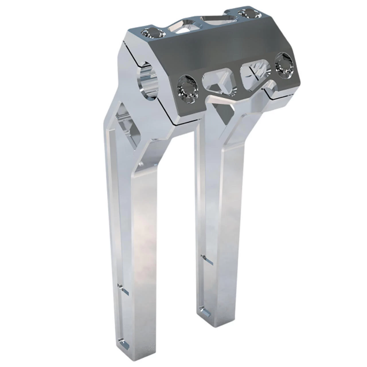 LA Choppers - Raw Pullback Risers (Choose Riser Height & Clamp Size) 6 LA Choppers - Raw Pullback Risers (Choose Riser Height & Clamp Size) - Image 6