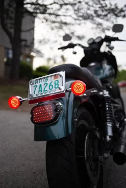 Motorcycle Supply Co. - Harley LED Turn Signal Insert - 1156 (Single Filament) - Red -Next stop, Motorcycle riding. motorcycle supply co harley led turn signal insert 1156 single filament red 26609.1690491453