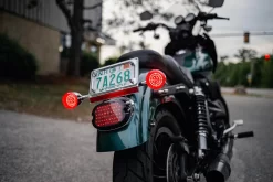 Motorcycle Supply Co. - Harley LED Turn Signal Insert - 1156 (Single Filament) - Red -Next stop, Motorcycle riding. motorcycle supply co harley led turn signal insert 1156 single filament red 57743.1690488563