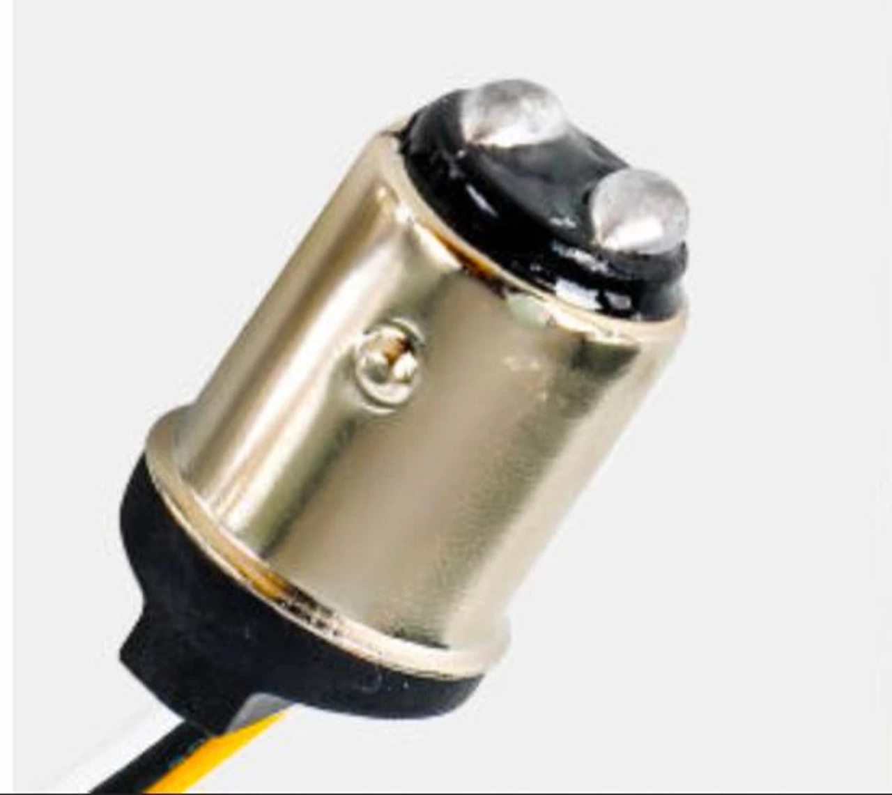 Motorcycle Supply Co. - Harley LED Turn Signal Insert - 1157 (Dual Filament) - White/ Yellow 2 Motorcycle Supply Co. - Harley LED Turn Signal Insert - 1157 (Dual Filament) - White/ Yellow - Image 2