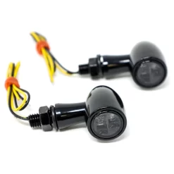 Motorcycle Supply Co. - Paradox Amber Turn Signals W/ Smoke Lens