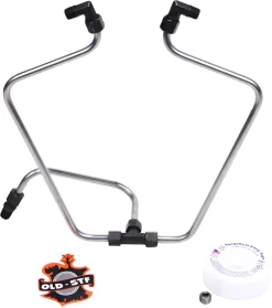 Old-STF Cycle - Stainless/Black Rocker Box Split Oil Line Fits '66-'84 Shovelhead 5 Old-STF Cycle - Stainless/Black Rocker Box Split Oil Line Fits '66-'84 Shovelhead -Next stop, Motorcycle riding. old stf cycle stainlessblack rocker box split oil line fits 66 84 shovelhead 73129.1690316161