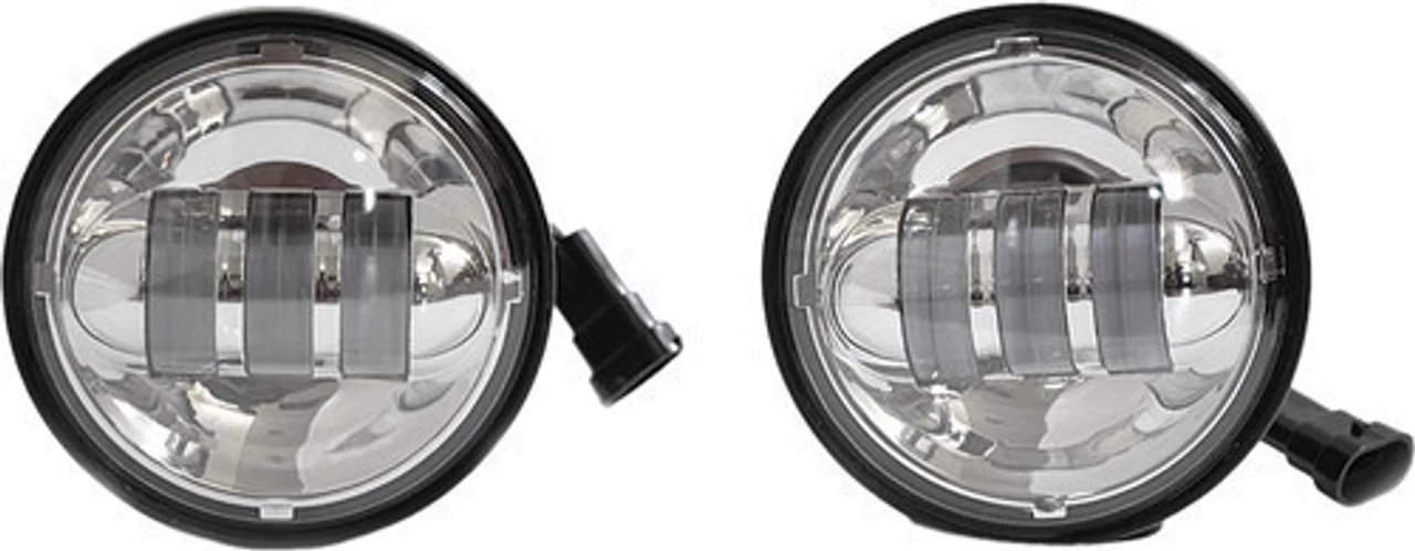 Pathfinder - 4 1/2" Passing Lamps - Black Or Chrome 2 Pathfinder - 4 1/2" Passing Lamps - Black Or Chrome - Image 2