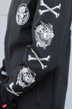 Deadbeat Customs - Ride Now Die Later Poly-Tech Soft Shell Jacket -Next stop, Motorcycle riding. poly jacket 10 65634.1701452430