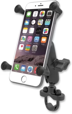RAM Mounts - Handlebar Rail Mount - For Large Phone