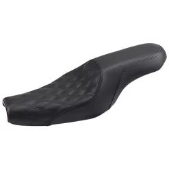 Saddlemen - Profiler Lattice Stitch Seat Fits '04-'23 Harley Sportster Models W/ 3.3 & 2.1 Gallon Tanks