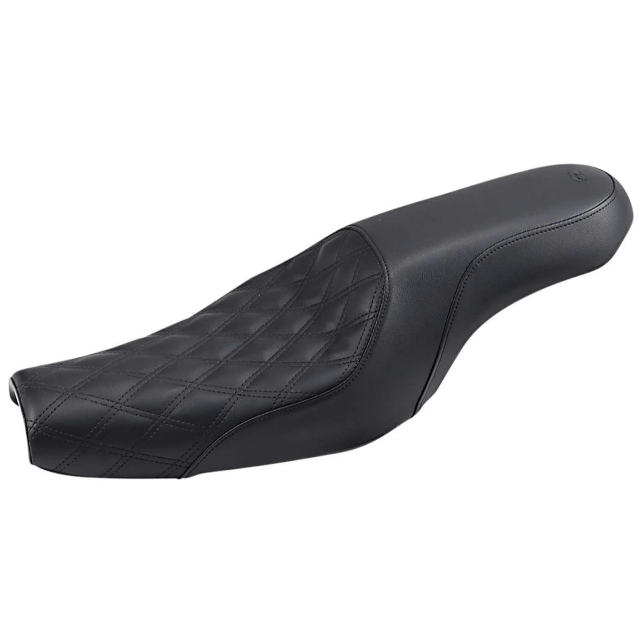 Saddlemen - Profiler Lattice Stitch Seat Fits '04-'23 Harley Sportster Models W/ 3.3 & 2.1 Gallon Tanks 1 Saddlemen - Profiler Lattice Stitch Seat Fits '04-'23 Harley Sportster Models W/ 3.3 & 2.1 Gallon Tanks