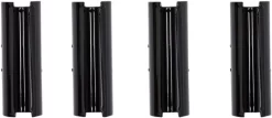 S&S Gloss Black Pushrod Tube Keepers For Twin Cam 1999-2017