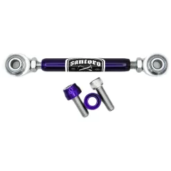 Santoro Fabworx - Purple Mid-Control Shift Linkage Fits '99-'17 Dyna Models