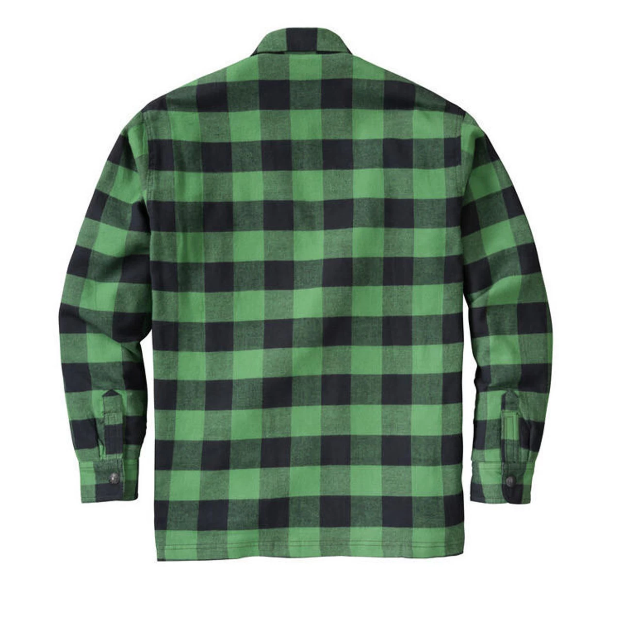 Scorpion Covert Reinforced Moto Flannel Shirt - Green/Black 2 Scorpion Covert Reinforced Moto Flannel Shirt - Green/Black - Image 2