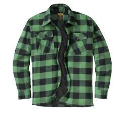 Scorpion Covert Reinforced Moto Flannel Shirt - Green/Black