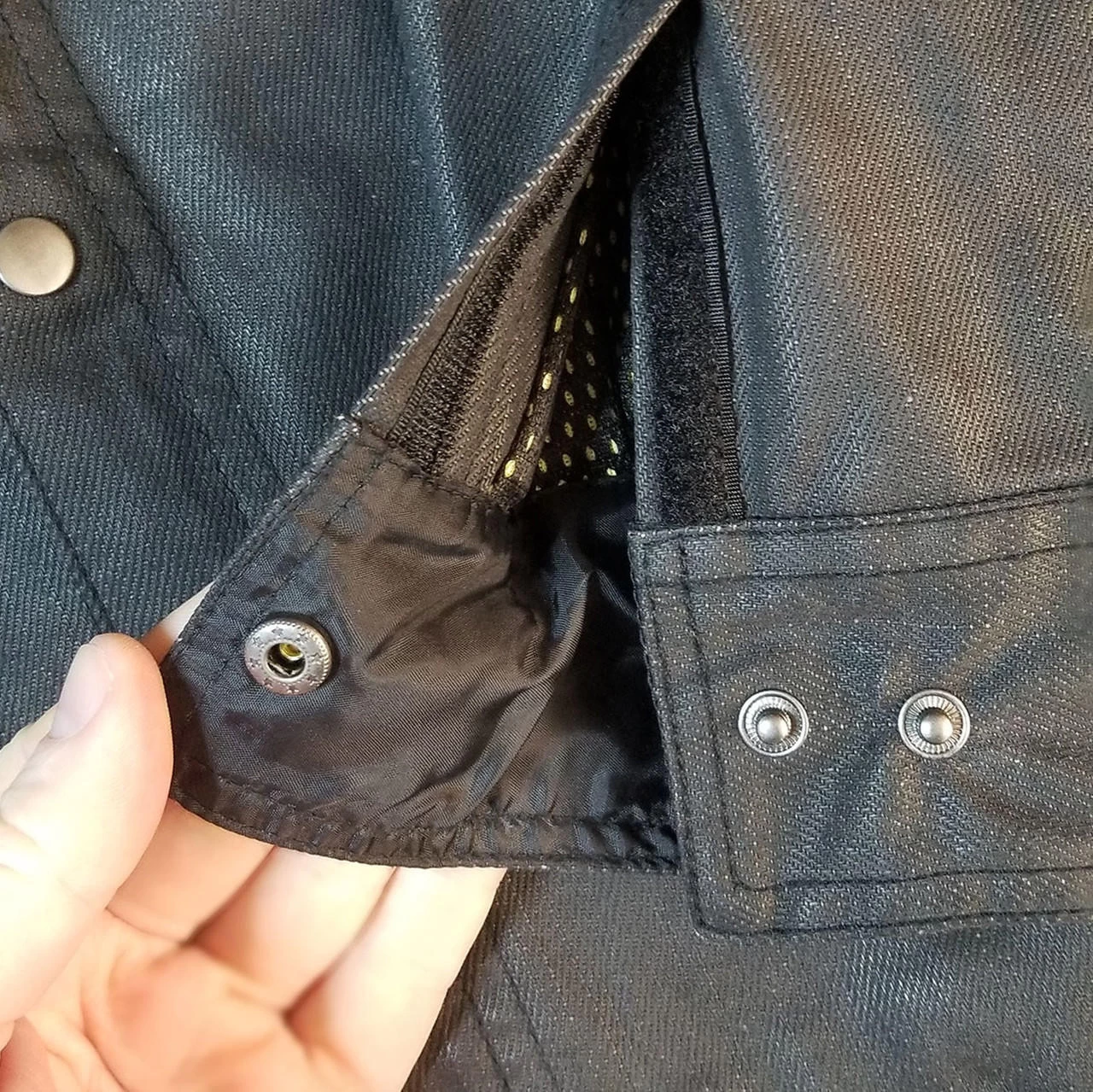 Scorpion - Women's Black Covert Wax Riding Shirt 6 Scorpion - Women's Black Covert Wax Riding Shirt - Image 6