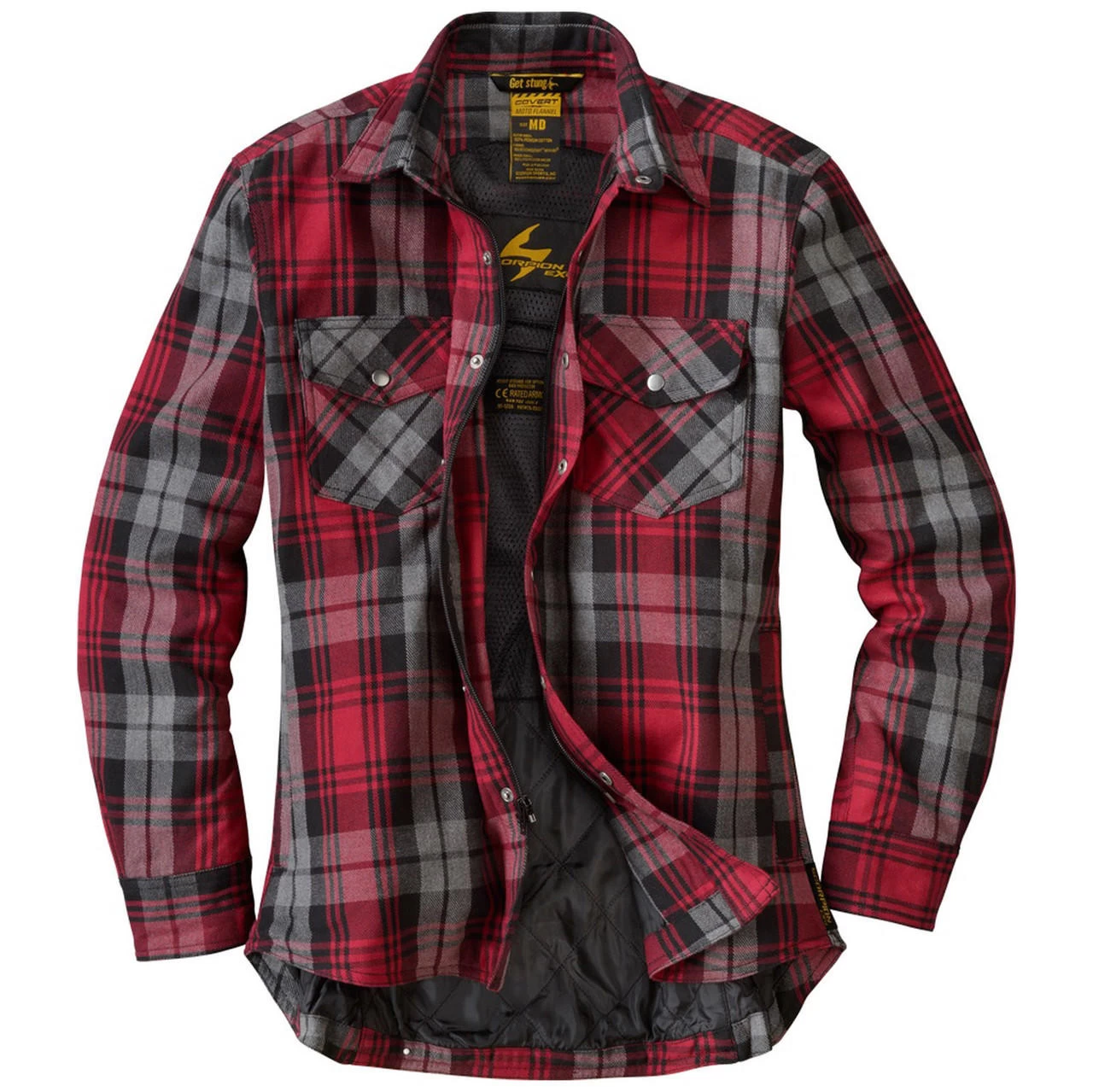 Scorpion - Women's Red/Grey Covert Flannel 1 Scorpion - Women's Red/Grey Covert Flannel