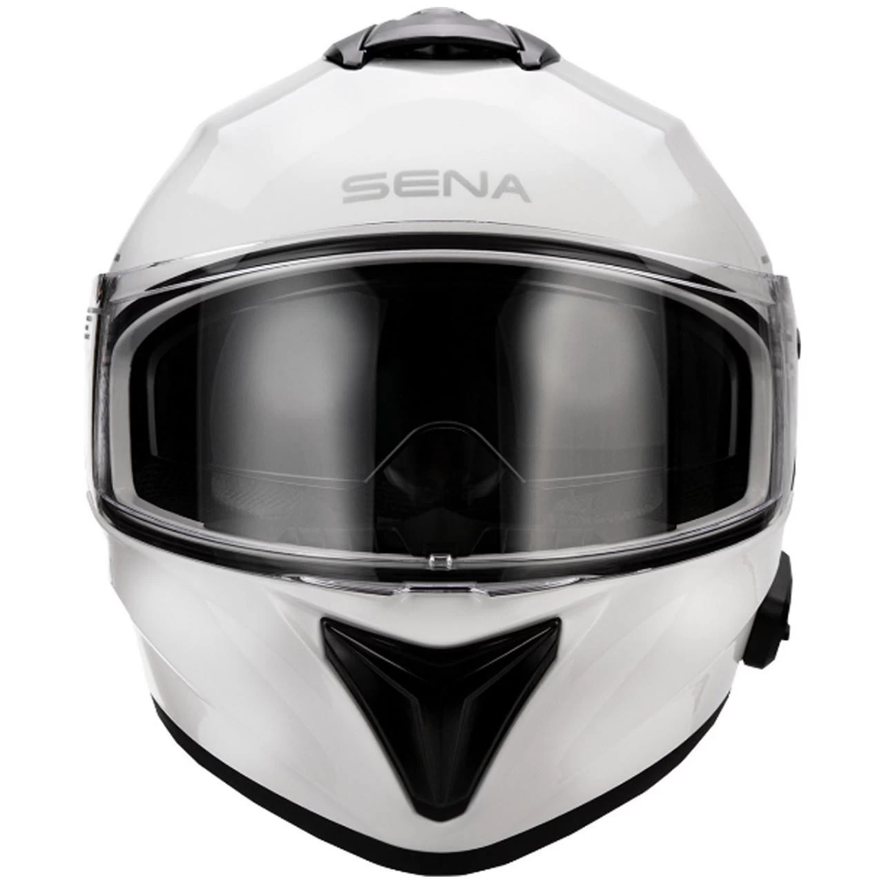 SENA - Glossy White OutForce Helmet 3 SENA - Glossy White OutForce Helmet - Image 3