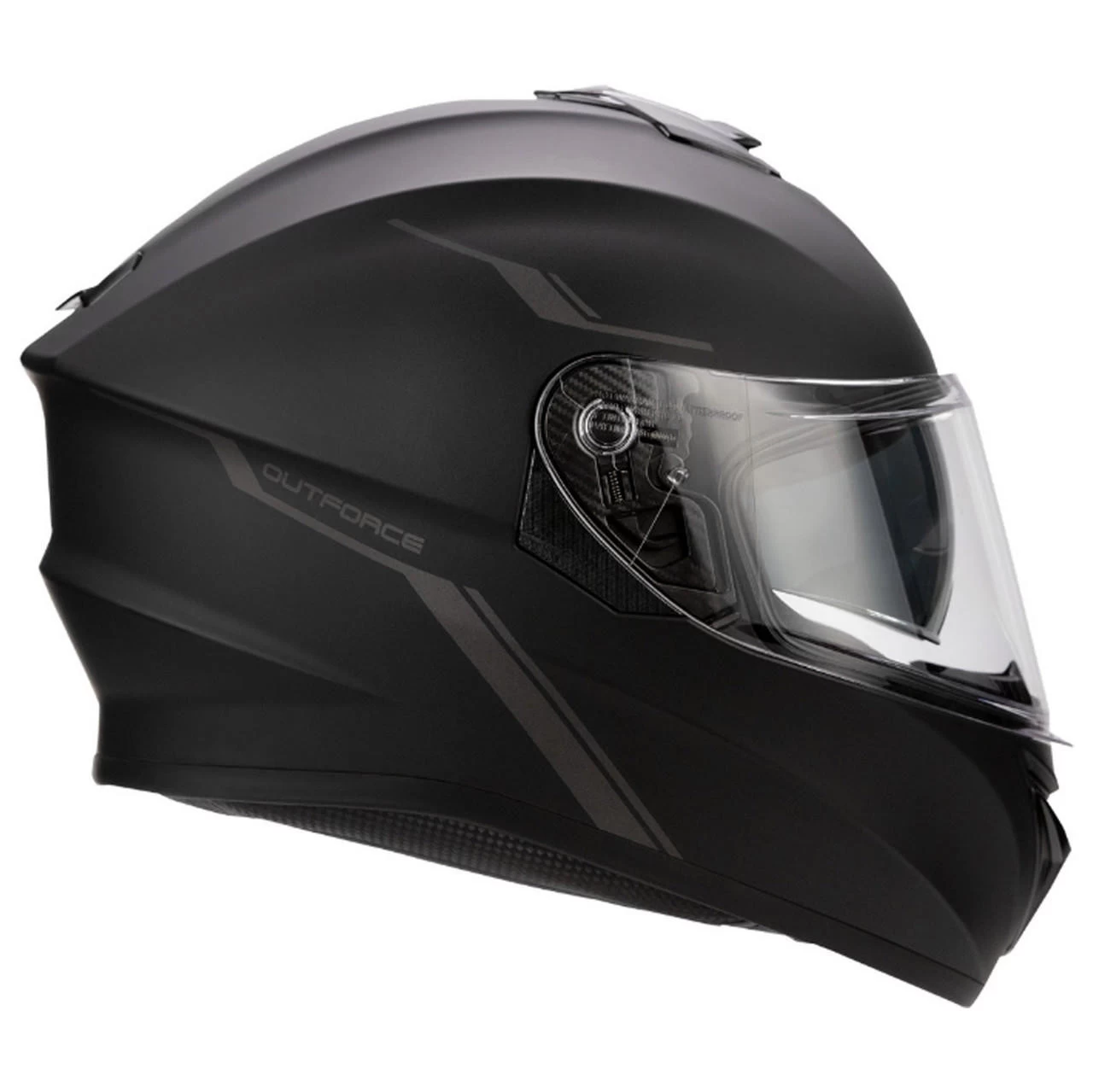 SENA - Matte Black OutForce Helmet 6 SENA - Matte Black OutForce Helmet - Image 6
