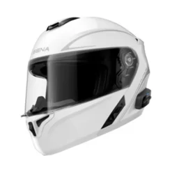 SENA - Outrush R Modular Bluetooth Helmet - White