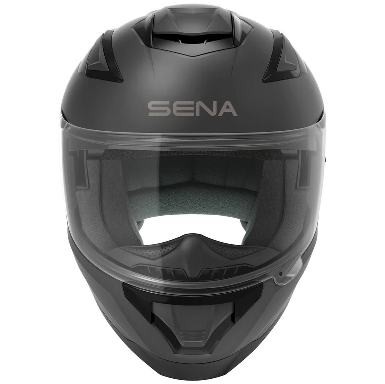 SENA - Stryker Full Face Helmet W/ Mesh Intercom - Matte Black 2 SENA - Stryker Full Face Helmet W/ Mesh Intercom - Matte Black - Image 2