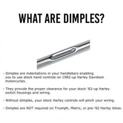 TC Bros Choppers - 1" Dimpled Enduro Handlebars - Black 9 TC Bros Choppers - 1" Dimpled Enduro Handlebars - Black -Next stop, Motorcycle riding. tc bros choppers 1 dimpled enduro handlebars black 75447.1690489080