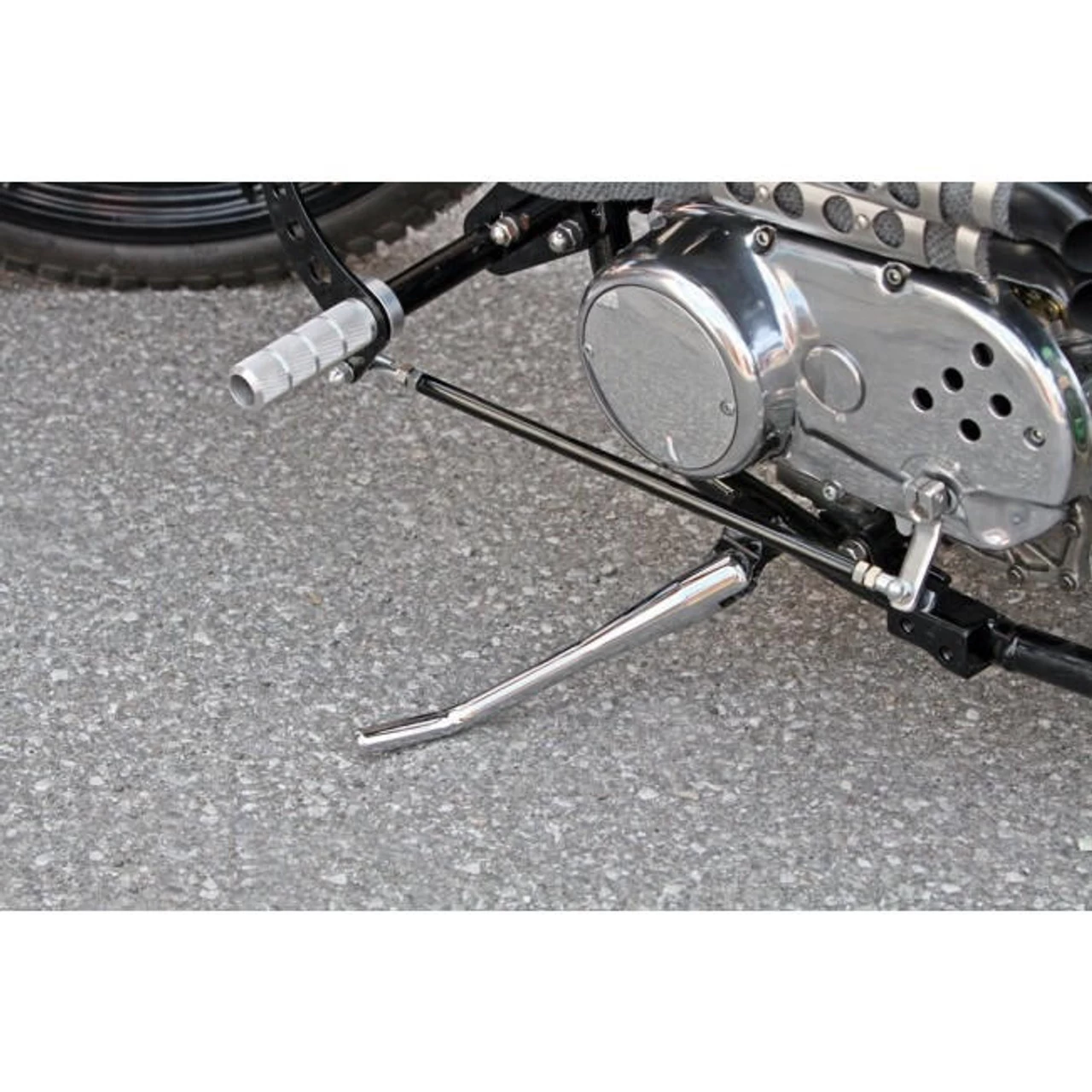 TC Bros Choppers - Black Weld-On Kick Stand 1" Frame Tubing 6 TC Bros Choppers - Black Weld-On Kick Stand 1" Frame Tubing - Image 6