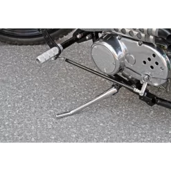 TC Bros Choppers - Chrome Weld-On Kick Stand 1" Frame Tubing -Next stop, Motorcycle riding. tc bros choppers chrome weld on kick stand 1 frame tubing 30818.1691086078