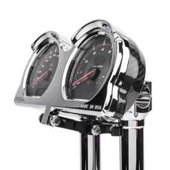 Thrashin Supply - Black Holeshot Riser Gauge Relocation Bracket -Next stop, Motorcycle riding. thrashin supply black holeshot riser gauge relocation bracket 10508.1690483487