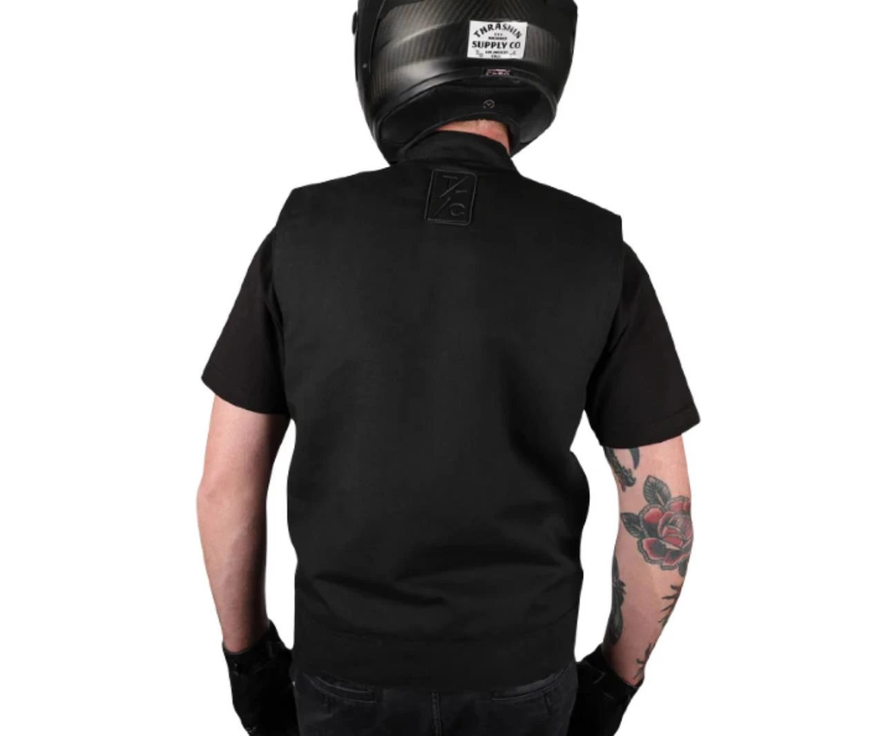 Thrashin Supply - Nightrider V2 Riding Vest - Black 4 Thrashin Supply - Nightrider V2 Riding Vest - Black - Image 4