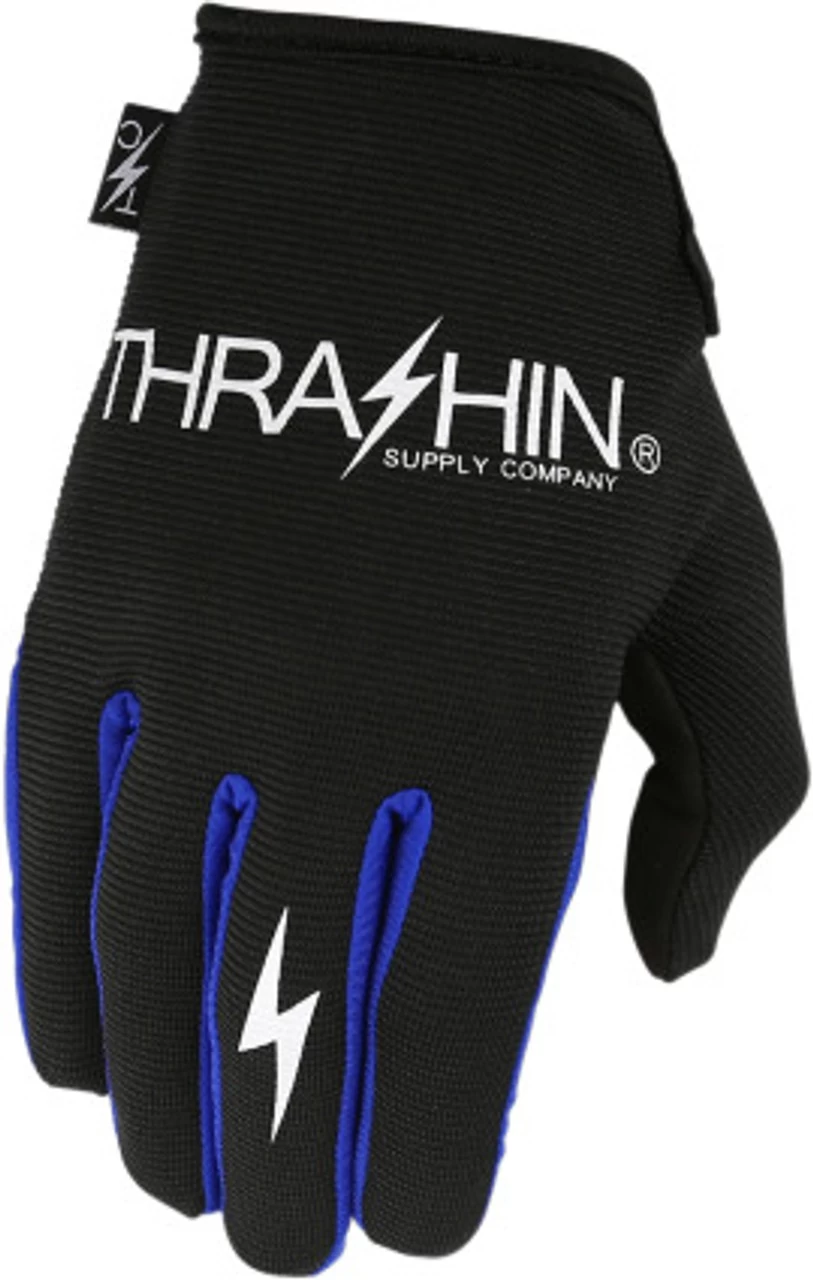 Thrashin Supply Stealth Glove - Black/Blue 1 Thrashin Supply Stealth Glove - Black/Blue