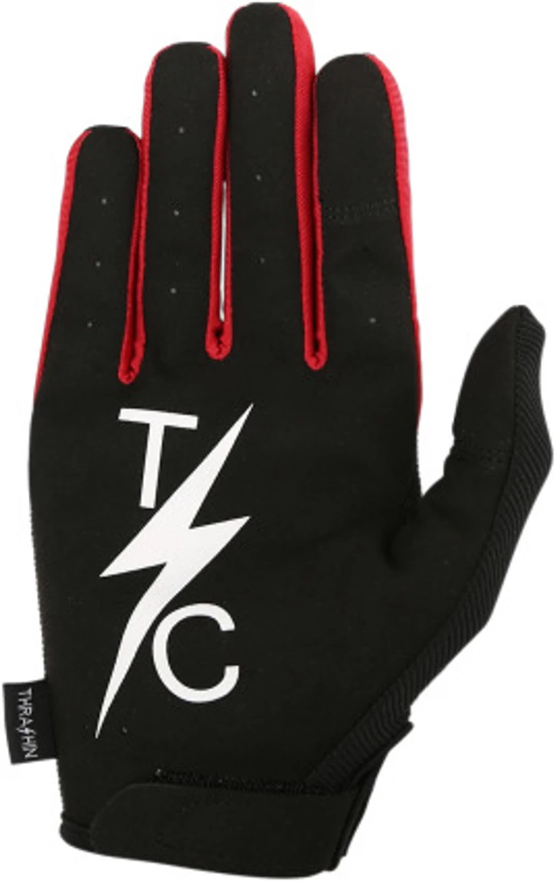 Thrashin Supply Stealth Glove - Black/Red 1 Thrashin Supply Stealth Glove - Black/Red