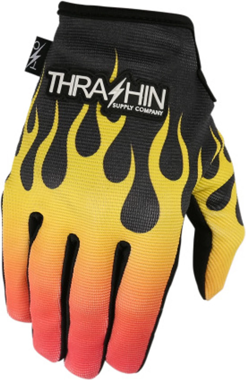 Thrashin Supply Stealth Glove - Flames 1 Thrashin Supply Stealth Glove - Flames