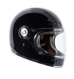 Torc Helmets T-1 Retro Helmet - Gloss Black/Large (Open Box)