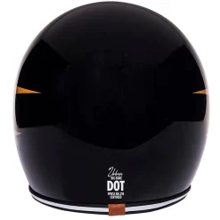 Urban Helmets - BigBore Gold Wing Black Vintage Helmet -Next stop, Motorcycle riding. urban helmets bigbore gold wing black vintage helmet 51843.1690485702