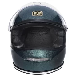 Urban Helmets - BigBore S Green Flake Vintage Helmet (L,XL) -Next stop, Motorcycle riding. urban helmets bigbore s green flake vintage helmet 92131.1690485442