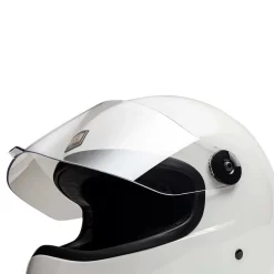 Urban Helmets - BigBore S White Vintage Helmet -Next stop, Motorcycle riding. urban helmets bigbore s white vintage helmet 80589.1690484420