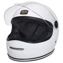 Urban Helmets - BigBore S White Vintage Helmet