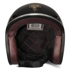 Urban Helmets - Urban Tracer Gold Wing Black Vintage Helmet - Large -Next stop, Motorcycle riding. urban helmets urban tracer gold wing black vintage helmet 23367.1690485668