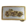 V-Twin - 1948 Panhead Pewter Belt Buckle