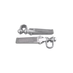 V-Twin - Anderson Clamp Style Alloy Footpeg Set