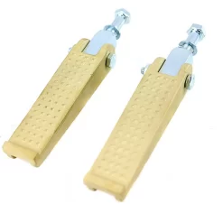 V-Twin - Anderson Stud Mount Brass Footpeg Set -Next stop, Motorcycle riding. v twin manufacturing v twin anderson stud mount brass footpeg set 50997.1690317332