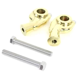 V-Twin - Brass Sand 1" Pullback Riser Set -Next stop, Motorcycle riding. v twin manufacturing v twin brass sand 1 pullback riser set 86194.1690311609