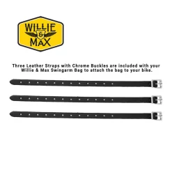 Willie And Max - Swingarm Bags With Brass Buckles Fits '84-'17 Softail Models (See Desc.) -Next stop, Motorcycle riding. willie and max willie and max swingarm bags with brass buckles fits 84 17 softail models see desc 25296.1690489316