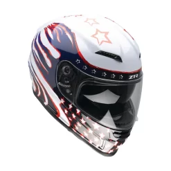 Z1R - Jackal Patriot Full-Face Helmet - Red/White/Blue -Next stop, Motorcycle riding. z1r jackal patriot full face helmet redwhiteblue 88173.1698260539