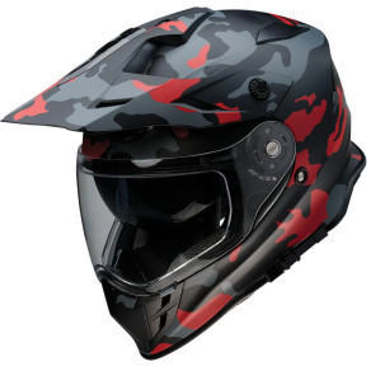 Z1R - Range Camo Helmet - Red 3 Z1R - Range Camo Helmet - Red - Image 3